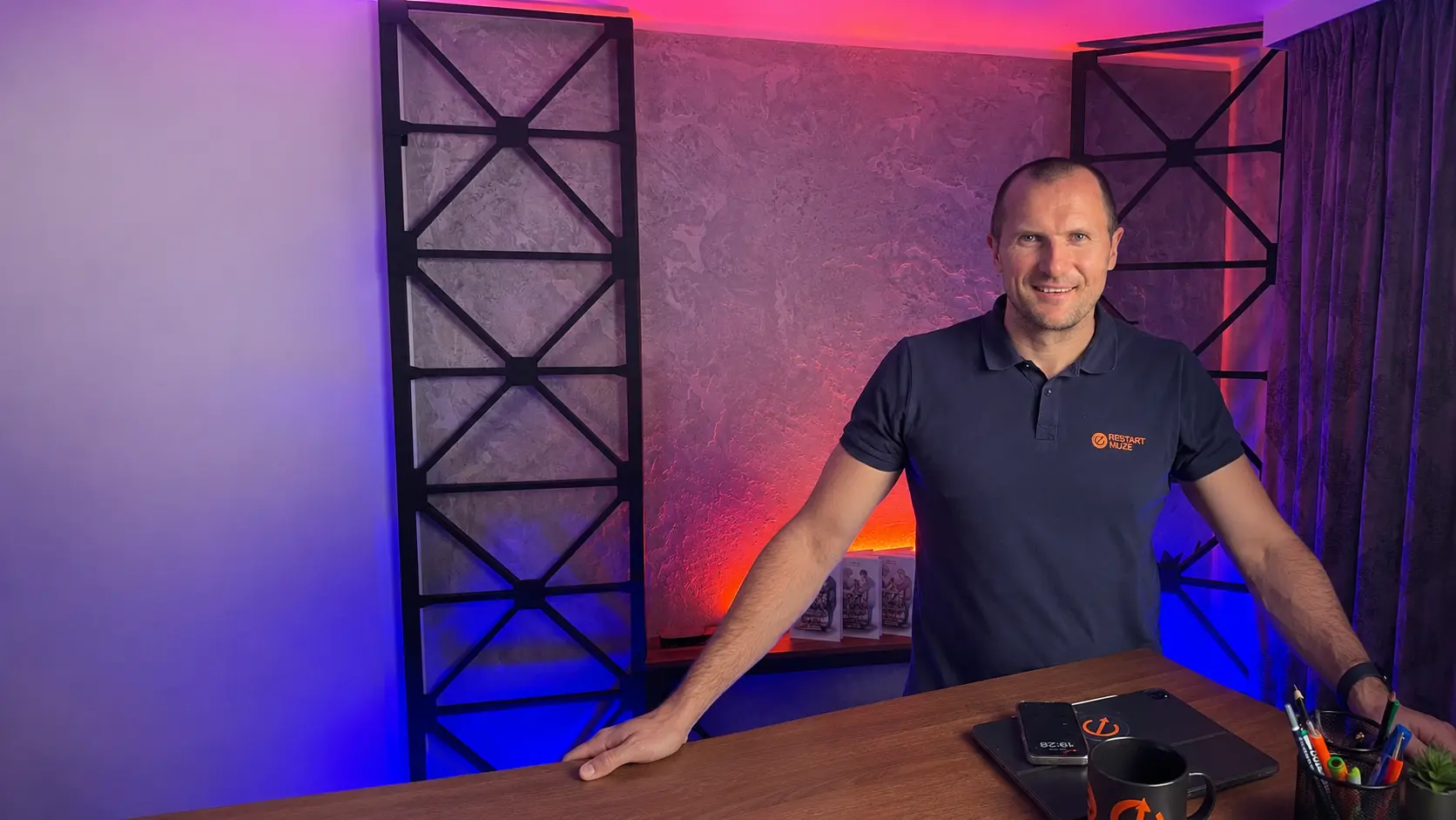Sláva Černý — mentor a autor knihy Restart muže